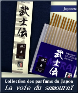 Collection des parfums du Japon - La voie du samouraï
